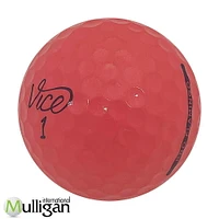 Mulligan - 12 Vice pro mix Pink 4A Recycled Used Golf Balls