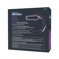 LifeStyles Natural Feeling Premium Lubricated Natural Rubber Latex Condoms 36CT, 36 Latex condoms