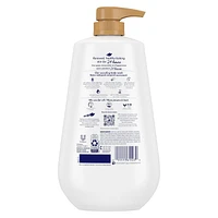 Dove Body Wash with Pump for 24hr Lotion-Soft Skin Pamper Shea Butter & Vanilla Moisturizing Skin Cleanser with No Sulfates No Parabens 905 ml, 905ml