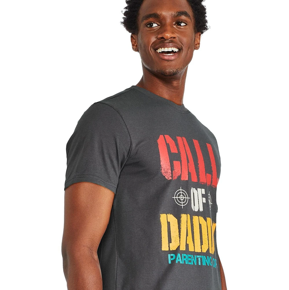 T-shirt à imprimé graphique George pour hommes