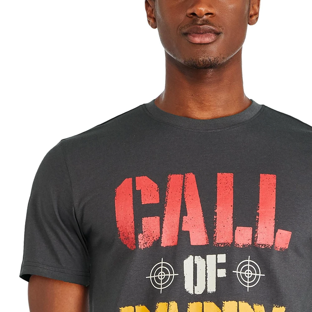 T-shirt à imprimé graphique George pour hommes