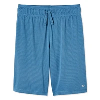 Short en maille mouchetée Athletic Works pour garçons Tailles TP–TG
