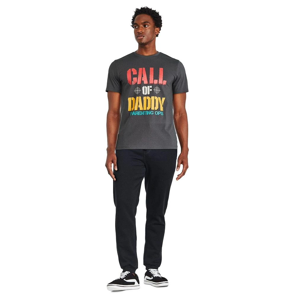 T-shirt à imprimé graphique George pour hommes