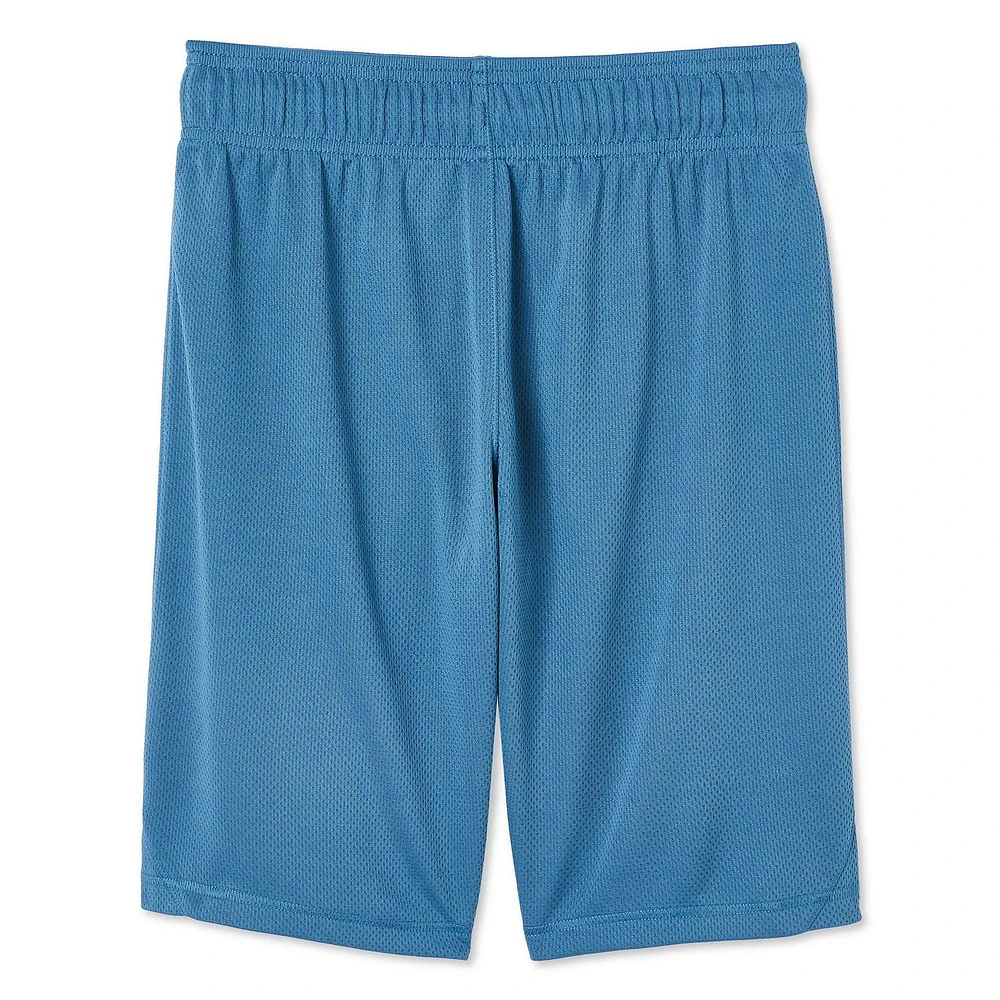 Short en maille mouchetée Athletic Works pour garçons Tailles TP–TG