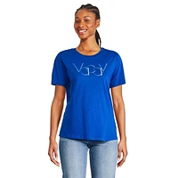 T-shirt à encolure ras du cou George pour femmes Tailles TP–TTG
