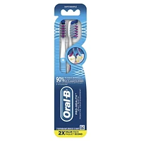 Brosse à dents manuelle Oral-B Pro-Santé Nettoyage supérieur 2 unités, 40 souple