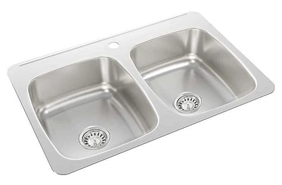 Wessan Double Bowl Kitchen Sink