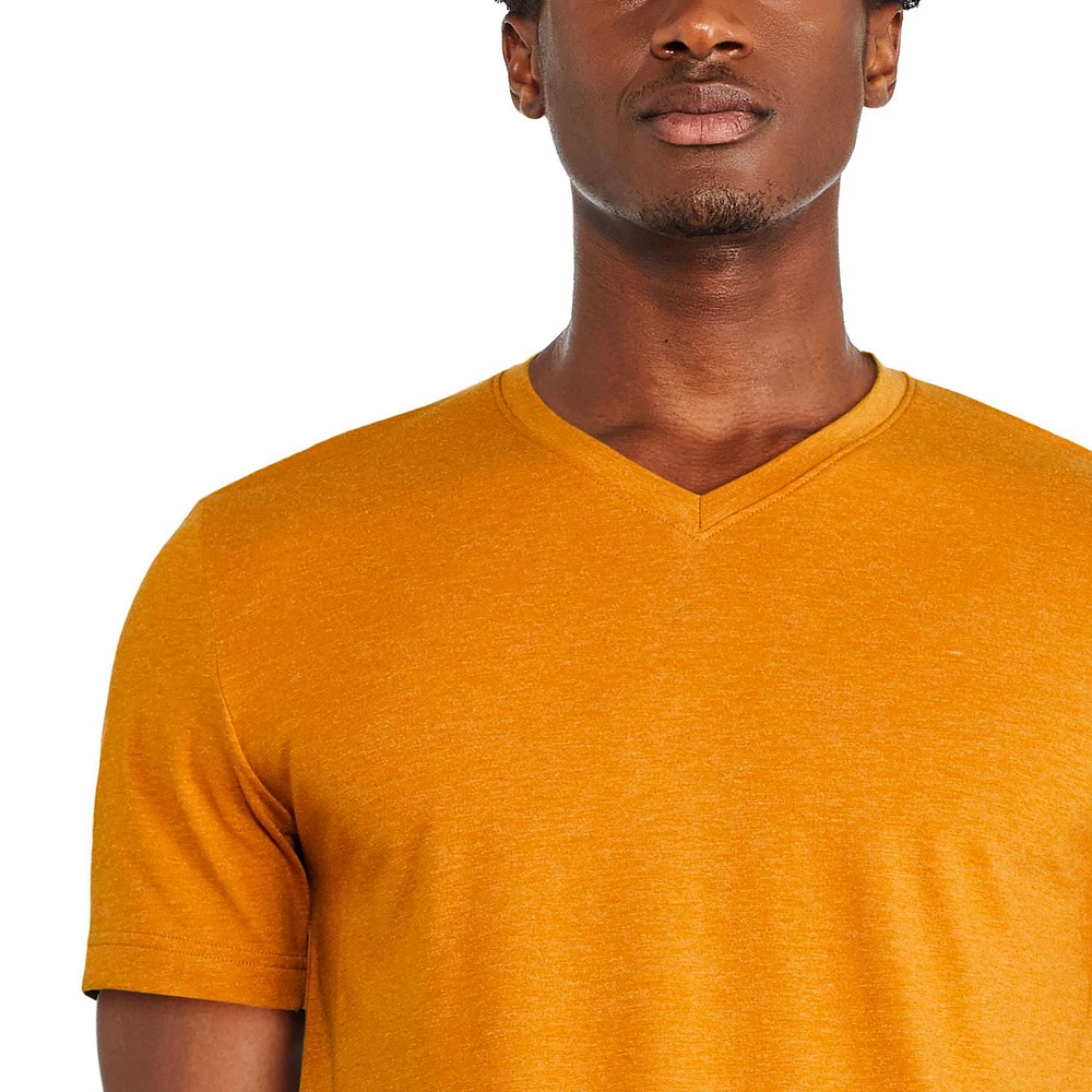 George Men's Stretch V-Neckline Tee