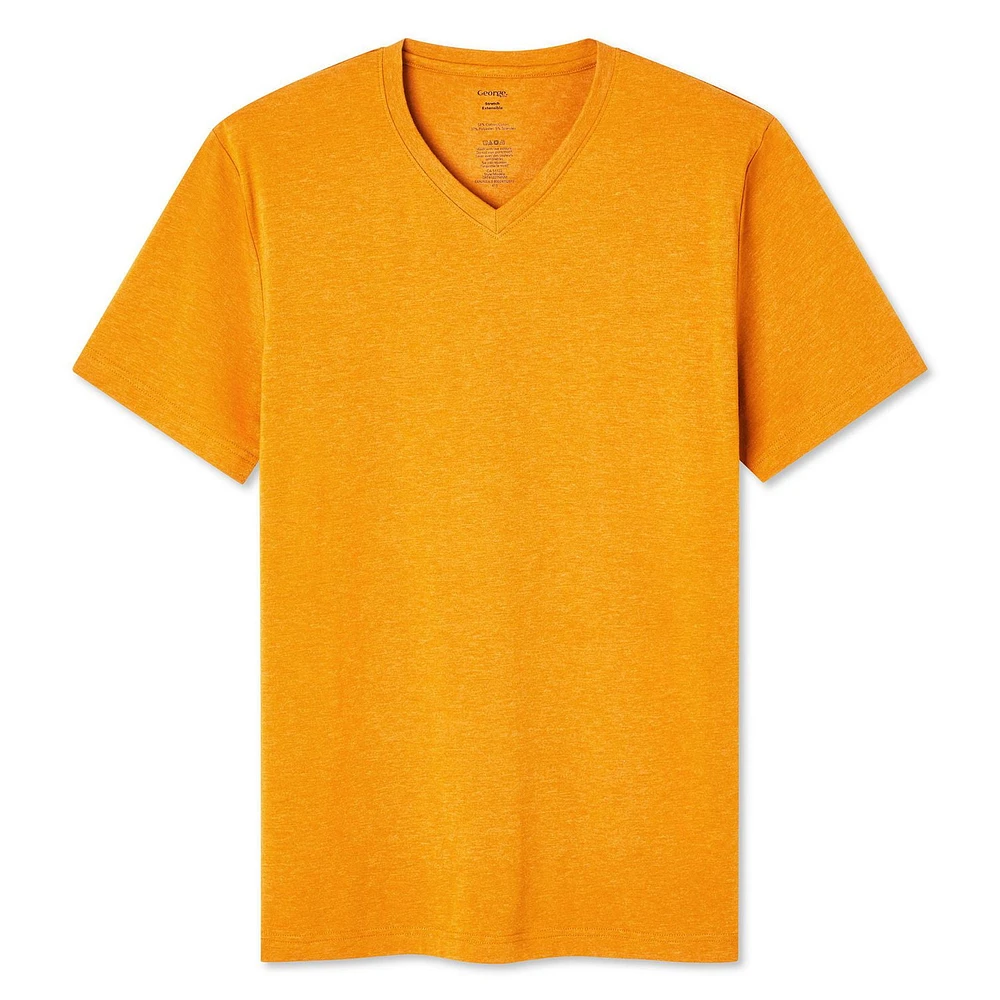 George Men's Stretch V-Neckline Tee