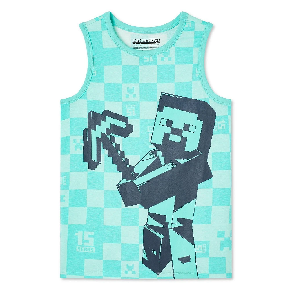 Minecraft Boys' Graphic Tank