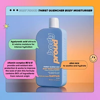 Body Proud - Thirst Quencher Body Moisturizer with Hyaluronic Acid - 100% Vegan - 360ML, Body Moisturizer