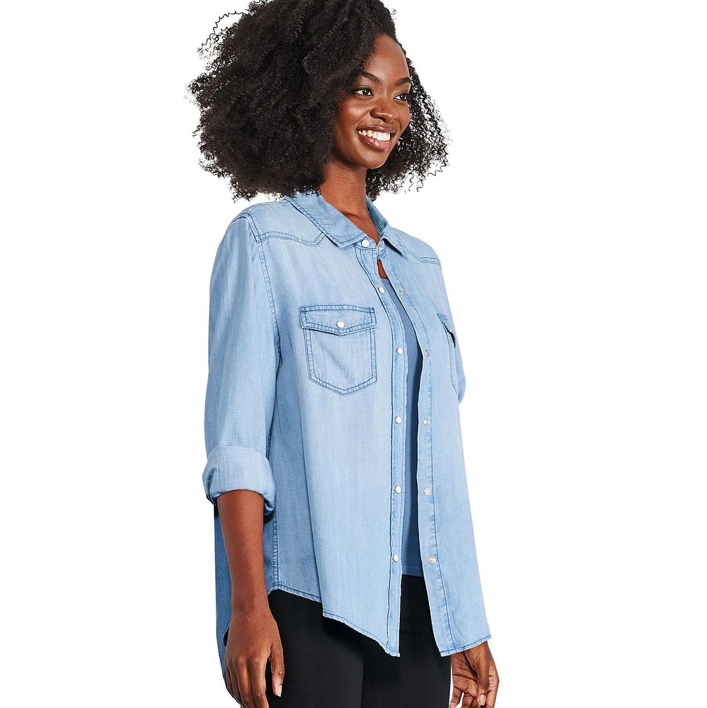 George Women's Denim Shirt