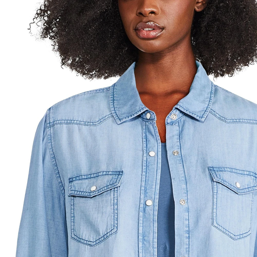 George Women's Denim Shirt