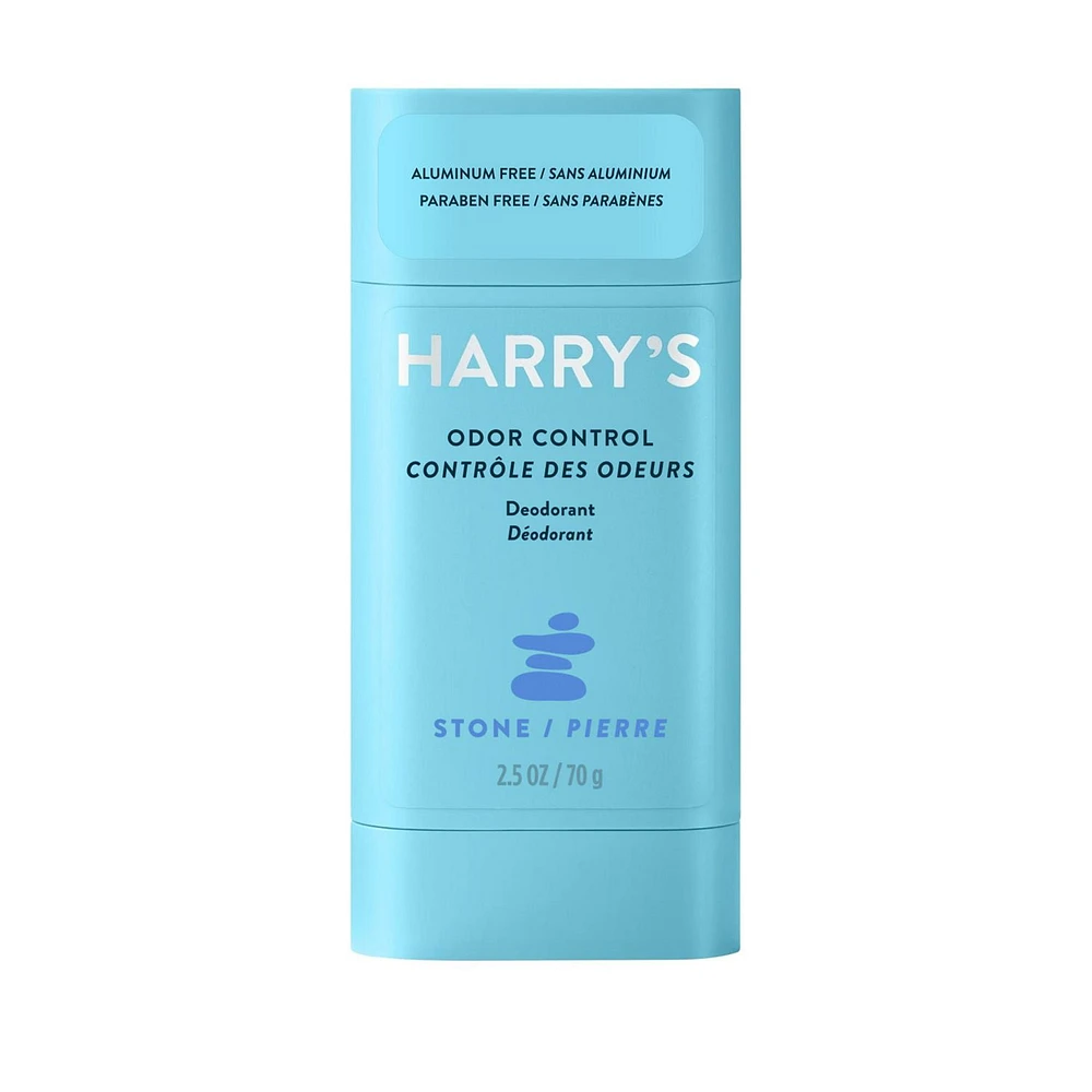 Harry’s Stone odour Control Deodorant Stick for Men - 70g, Men's Deodorant stick