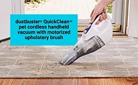 BLACK+DECKER Furbuster Cordless Pet Hand Vacuum - Motorized Pet Head & Anti-Tangle Brush, Black + Decker