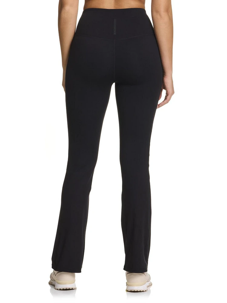Reebok Legging évasé taille haute Reflex avec poches pour femmes