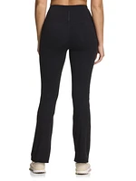 Reebok Legging évasé taille haute Reflex avec poches pour femmes