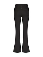 Reebok Legging évasé taille haute Reflex avec poches pour femmes