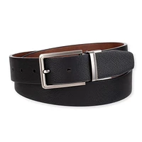 Tailored Flex by Haggar Men's Two-In-One Reversible Dress Casual Stretch Belt