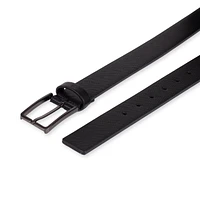 Ceinture habillée en cuir saffiano extensible pour hommes Tailored Flex de Haggar
