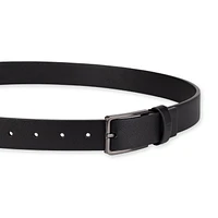 Ceinture habillée en cuir saffiano extensible pour hommes Tailored Flex de Haggar