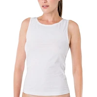 Camisole Elita Essentials en Coton Extensible Pour Femmes à encolure  Haute
