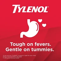 Tylenol Médicament pour enfants 2-11 ans; soulage fièvre et douleur, suspension orale d’acétaminophène à 160 mg/5 ml, banane et fraise 100 ml