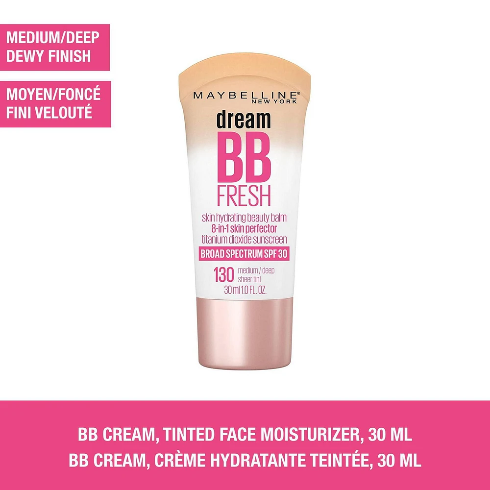 Maybelline New York Dream Fresh BB Cream, sheer coverage light bb cream