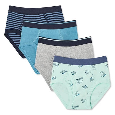 George Toddler Boys' Briefs 4-Pack, Sizes 2T-5T