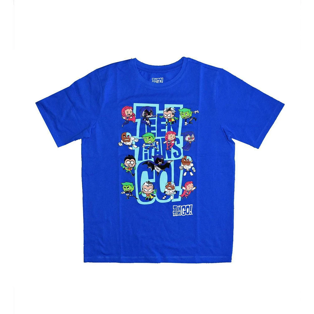 Boys Teen Titans Go! Grid T-Shirt