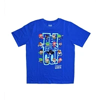 Boys Teen Titans Go! Grid T-Shirt