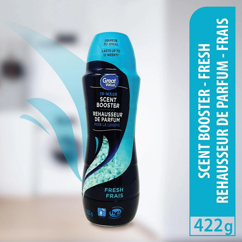 Great Value In-Wash Fresh Scent Booster, 422 g