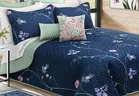 Safdie & Co. Quilt 2PC Set T Symphony