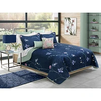 Safdie & Co. Quilt 2PC Set T Symphony