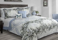 Safdie & Co. Quilt 3PC Set DQ Forever Blue