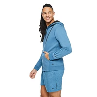 Haut à capuchon en molleton zippé sur la longueur Athletic Works pour hommes Tailles P-2XL