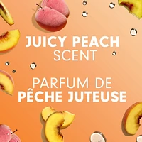 Softsoap Savon Liquide pour les Mains Pêche Juteuse, Bouteille Rechargeable de 1,47 Litre