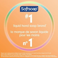 Softsoap Savon Liquide pour les Mains Pêche Juteuse, Bouteille Rechargeable de 1,47 Litre