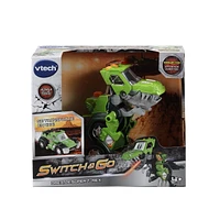 VTech Switch & Go T-Rex Off-Roader Transforming Dinosaur to Vehicle Toy - French Version