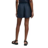 Mexx Women’s Linen Eyelet Shorts