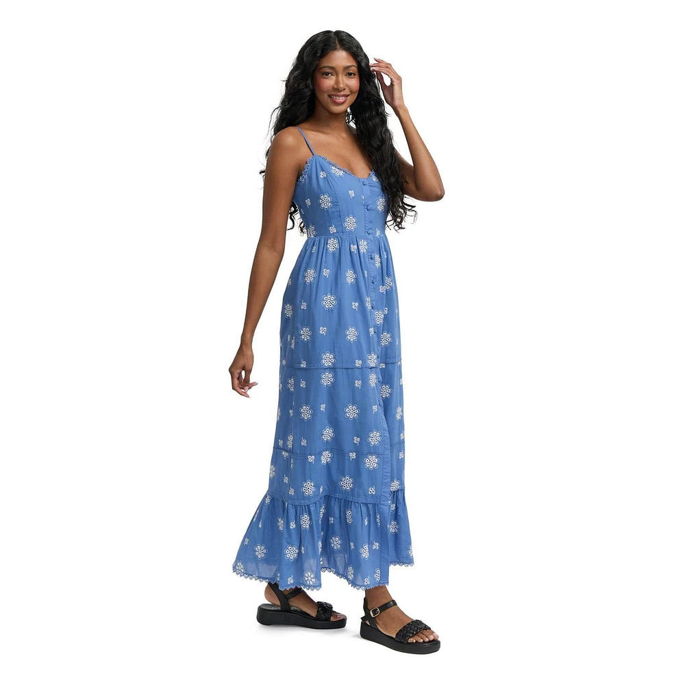 Robe longue à décolleté en cœur Mexx pour femme XS-XXL