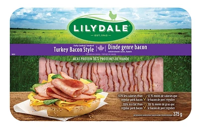 Lilydale Dinde Bacon 375g