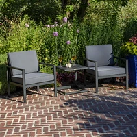 Patioflare Sam Aluminum Chat Set