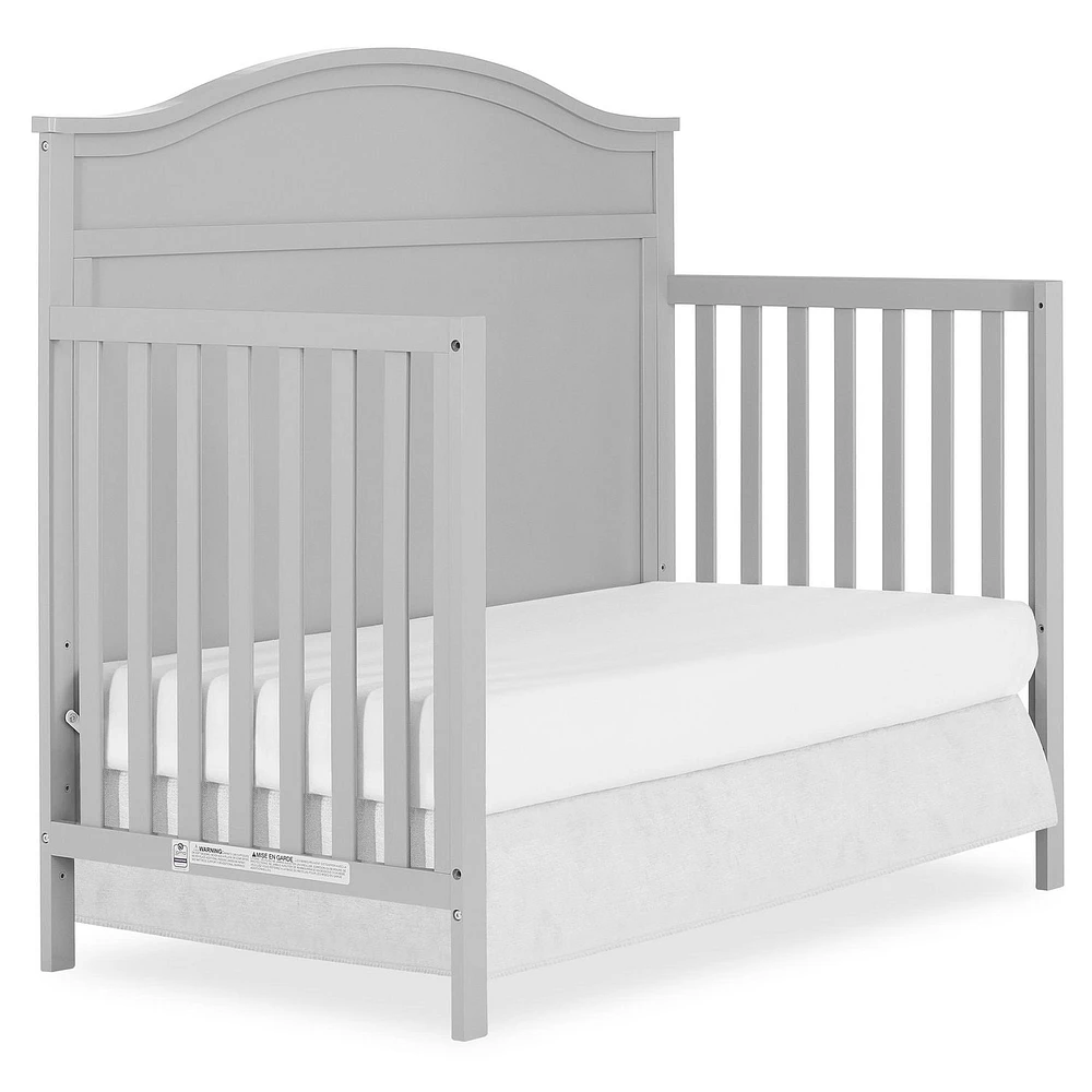 Dream On Me Grace 5 in 1 Convertible Crib made with Sustainable New Zealand Pinewood