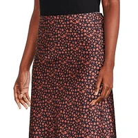 George Women's Midi Satin Skirt