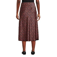 George Women's Midi Satin Skirt