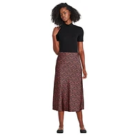 George Women's Midi Satin Skirt