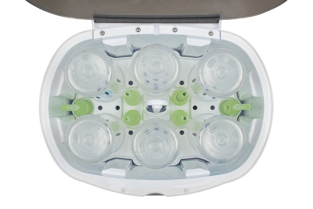 Dr. Brown's Deluxe Electric Baby Bottle and Pacifier Sterilizer, Sterilizes six bottles