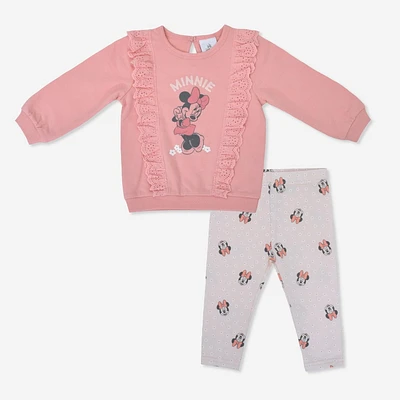 Disney Minnie Mouse Legging Set, Sizes: 0/3M - 18/24M