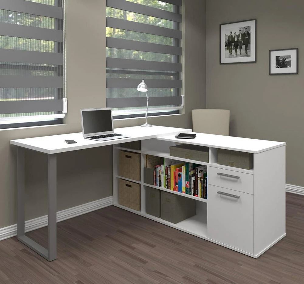 Bestar Solay L-Shaped Desk